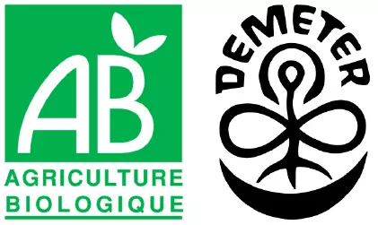 logo agriculture biologique et demeter
